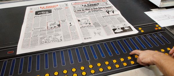 Le Canard Enchaîné, a major French satirical weekly Le Canard Enchaîné, a major French satirical weekly - Sputnik International