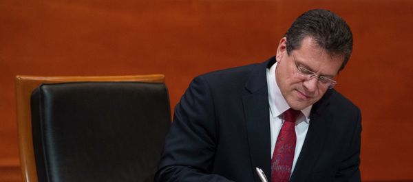 European Commissioner for Energy Union Maros Sefcovic - Sputnik International