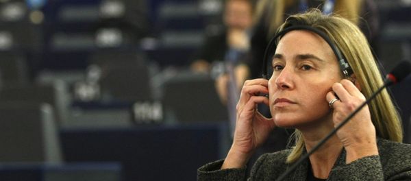 High representative of the European Union for foreign affairs Federica Mogherini High representative of the European Union for foreign affairs Federica Mogherini - Sputnik International