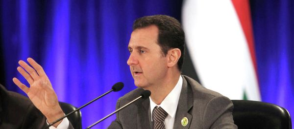 A handout picture released by the official Syrian Arab News Agency (SANA) and taken in Damascus - Sputnik International
