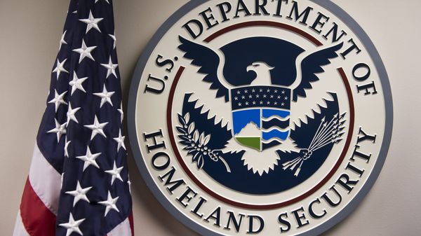 The logo of the US Department of Homeland Security The logo of the US Department of Homeland Security - Sputnik International