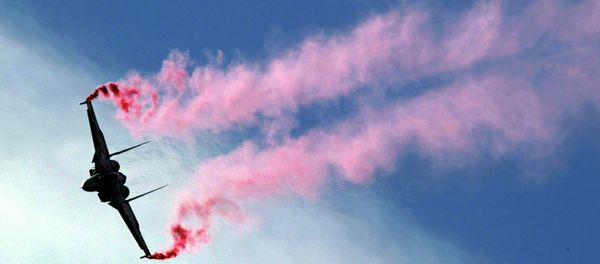 A Russian Su-30MKI fighter performs at the Moscow International Air Show in Zhukovsky - Sputnik International