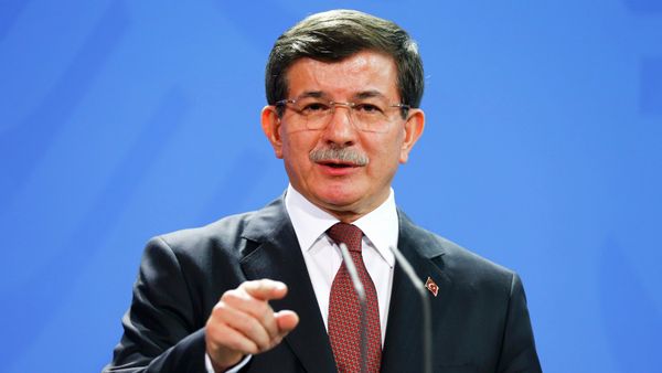 Turkish Prime Minister Ahmet Davutoglu speaks to media after his meeting with German Chancellor Angela Merkel at the Chancellery in Berlin, January 12, 2015 Turkish Prime Minister Ahmet Davutoglu speaks to media after his meeting with German Chancellor Angela Merkel at the Chancellery in Berlin, January 12, 2015 - Sputnik International