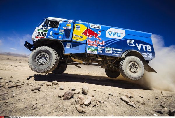 Team KAMAZ-master Navigate the 2015 Dakar Rally - Sputnik International