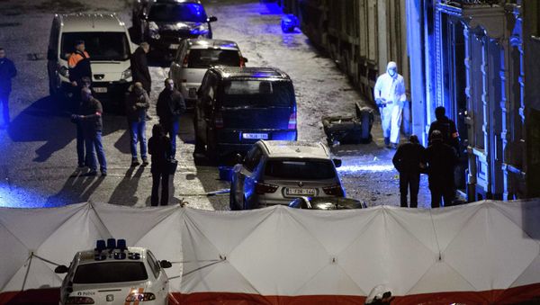 Belgian police inspect an apartment in central Verviers following an anti-terror raid which resulted in the deaths of two suspects and the capture of a third. Belgian police inspect an apartment in central Verviers following an anti-terror raid which resulted in the deaths of two suspects and the capture of a third. - Sputnik International