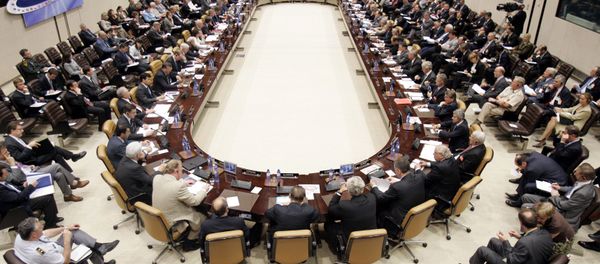 Euro Atlantic Partnership Council at NATO headquarters in Brussels Euro Atlantic Partnership Council at NATO headquarters in Brussels - Sputnik International
