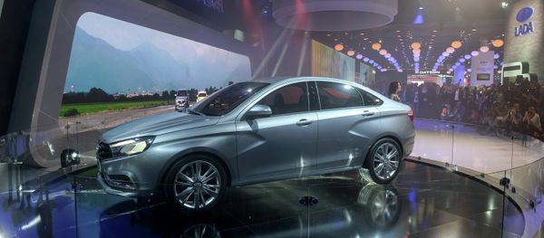 Lada Vesta / Moscow International Automobile Salon 2014 Lada Vesta / Moscow International Automobile Salon 2014 - Sputnik International