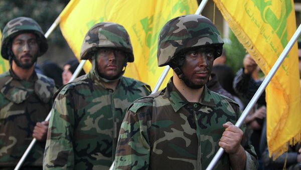 Hezbollah fighters - Sputnik International