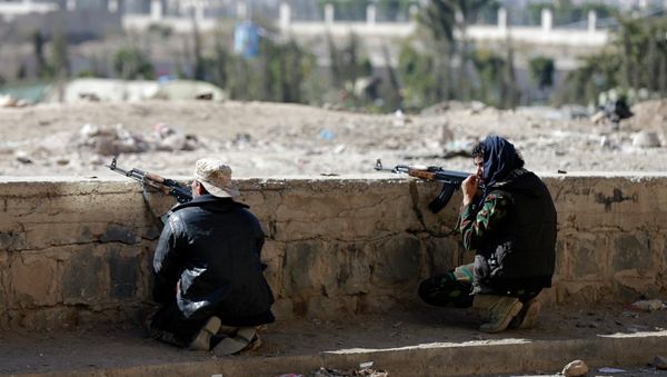 Houthi fighters - Sputnik International