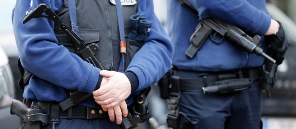 Armed Belgian police officers - Sputnik International
