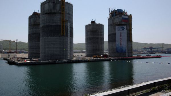 Construction of GBS for Berkut platform - Sputnik International