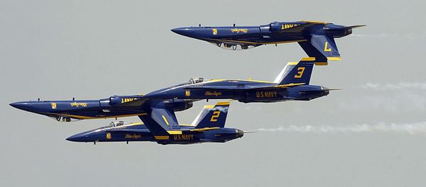 US Navy's Blue Angels perform at Andrews Air Force Base in Maryland. US Navy's Blue Angels perform at Andrews Air Force Base in Maryland. - Sputnik International
