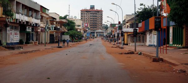 The streets of downtown Bangui The streets of downtown Bangui - Sputnik International