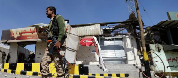 Houthi fighter Houthi fighter - Sputnik International