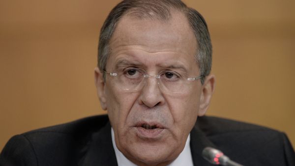Russian Foreign Minister Sergei Lavrov - Sputnik International