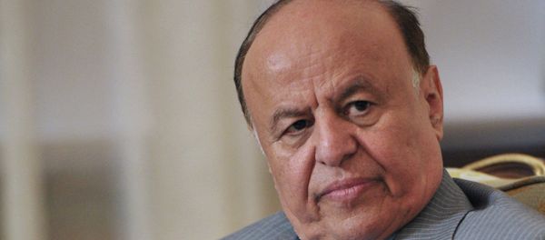 Yemen's President Abd Rabbuh Mansur Hadi Yemen's President Abd Rabbuh Mansur Hadi - Sputnik International