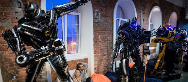 Ball Of Robots interactive exhibition - Sputnik International