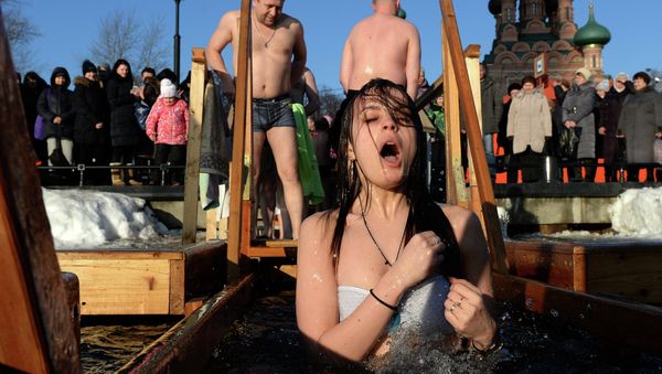 Epiphany holiday in Moscow - Sputnik International