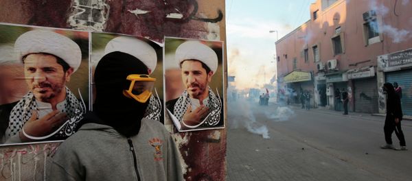 A Bahraini anti-government protester A Bahraini anti-government protester - Sputnik International
