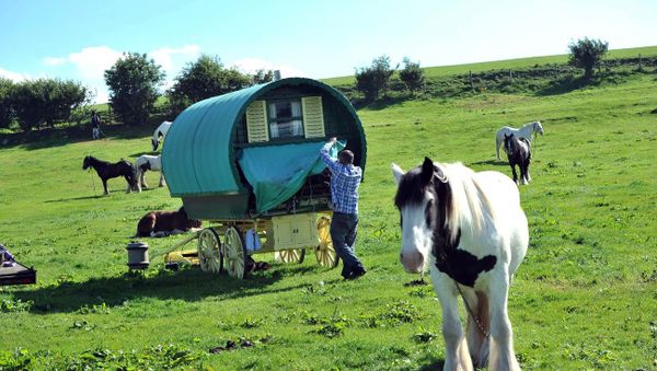 A UK high court ruling that a building ban on regulated space dubbed Greenfield sites near urban areas was discriminatory could lead to a rush of applications from the gypsy and transient communities A UK high court ruling that a building ban on regulated space dubbed Greenfield sites near urban areas was discriminatory could lead to a rush of applications from the gypsy and transient communities - Sputnik International