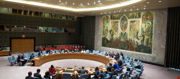 An ongoing United Nations Security Council meeting convenes at the UN headquarters Monday, Jan 19, 2015 An ongoing United Nations Security Council meeting convenes at the UN headquarters Monday, Jan 19, 2015 - Sputnik International
