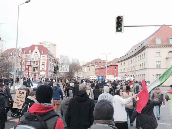 PEGADA protests in Erfurt - Sputnik International