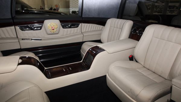 Interior of a prototype vehicle design on display at the Central Scientific Research Automobile and Engine Institute - Sputnik International