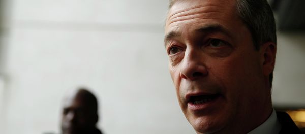 Leader of Britain's UK Independence Party Nigel Farage speaks to reporters after appearing on the BBC's Andrew Marr Show in London January 25, 2015 Leader of Britain's UK Independence Party Nigel Farage speaks to reporters after appearing on the BBC's Andrew Marr Show in London January 25, 2015 - Sputnik International
