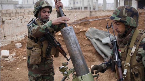 Peshmerga (Iraqi kurd) fighters  in Kobani, Syrian Kurdistan - Sputnik International