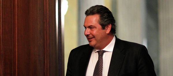 Panos Kammenos leader of the right-wing splinter Independent Greeks party - Sputnik International