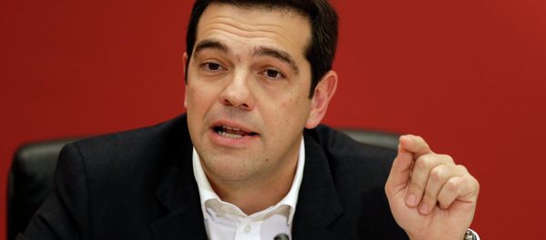 Alexis Tsipras, head of Greece's Syriza left-wing main opposition party - Sputnik International