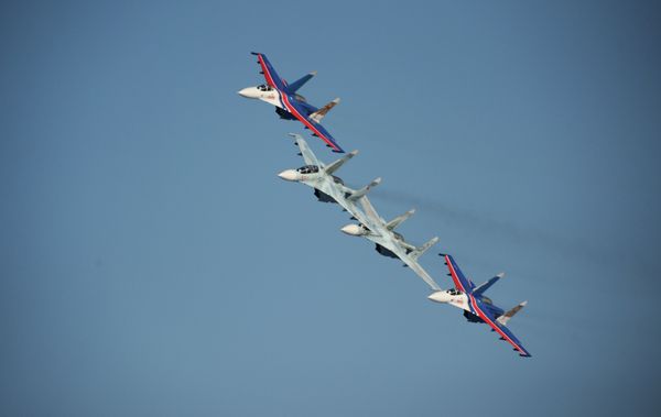 Large-Scale Russian Air Show in Pictures Large-Scale Russian Air Show in Pictures - Sputnik International