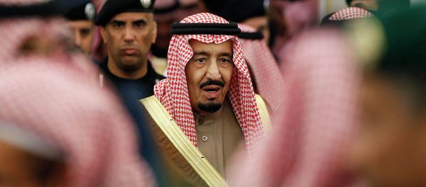 New Saudi King Salman attends a ceremony with world leaders offering their condolences following the death of the late Saudi King, Abdullah bin Abdulaziz, at the Diwan royal palace in Riyadh January 24, 2015. New Saudi King Salman attends a ceremony with world leaders offering their condolences following the death of the late Saudi King, Abdullah bin Abdulaziz, at the Diwan royal palace in Riyadh January 24, 2015. - Sputnik International