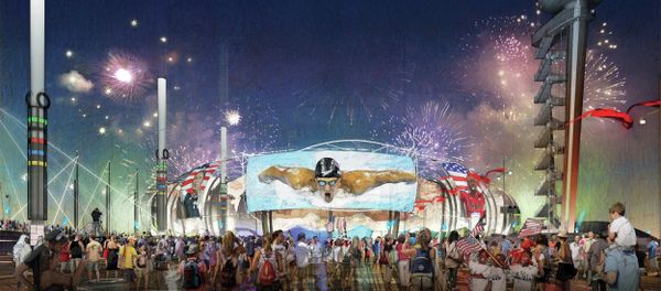 A proposed Olympic Stadium in Boston, Massachusetts is seen in this handout image made available January 21, 2015 by the Boston2024 group, which is organizing Boston's bid to host the 2024 Summer Olympics. - Sputnik International