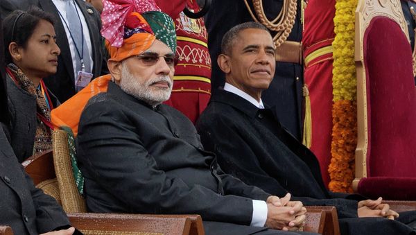 Narendra Modi and President Barack Obama Narendra Modi and President Barack Obama - Sputnik International