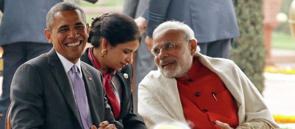 President Barack Obama and Narendra Modi - Sputnik International