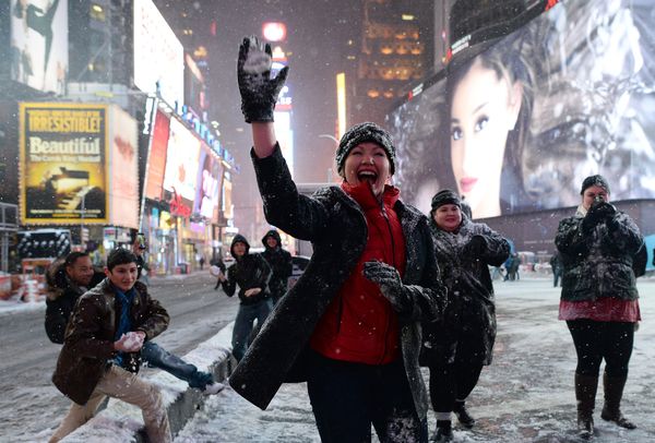 Under the Snow Blanket: New York Blizzard in Pictures - Sputnik International