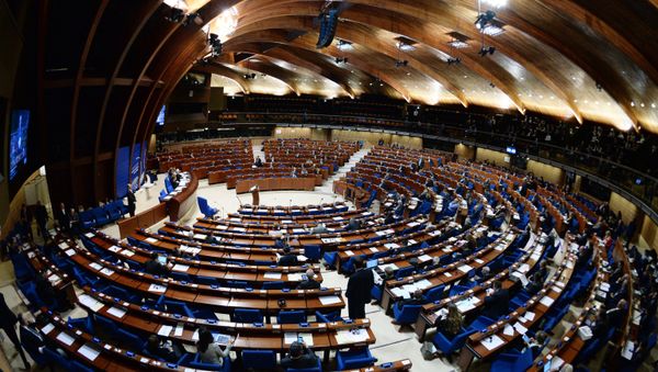 Plenary meeting of the winter session of the Parliamentary Assembly Council of Europe - Sputnik International