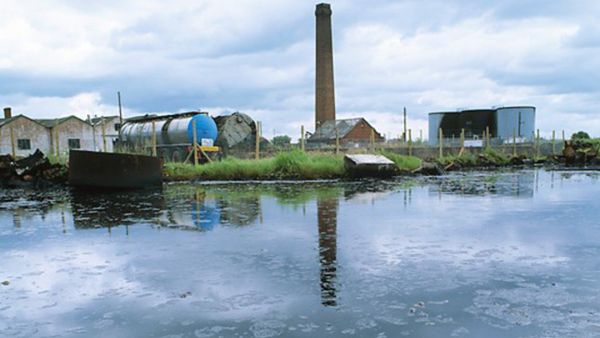 Oil spill from a disused storage depot, Clwyd, Wales - Sputnik International
