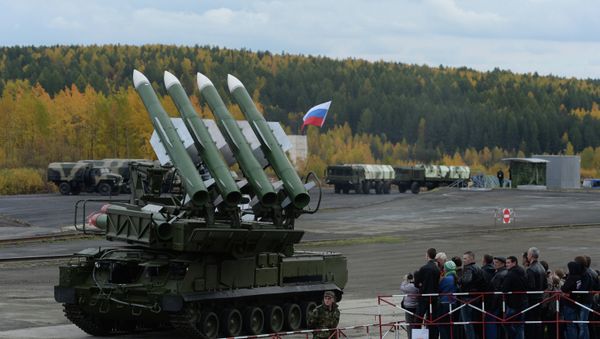 The Buk-M2E missile system - Sputnik International