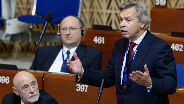 Plenary meeting of the winter session of the Parliamentary Assembly Council of Europe - Sputnik International
