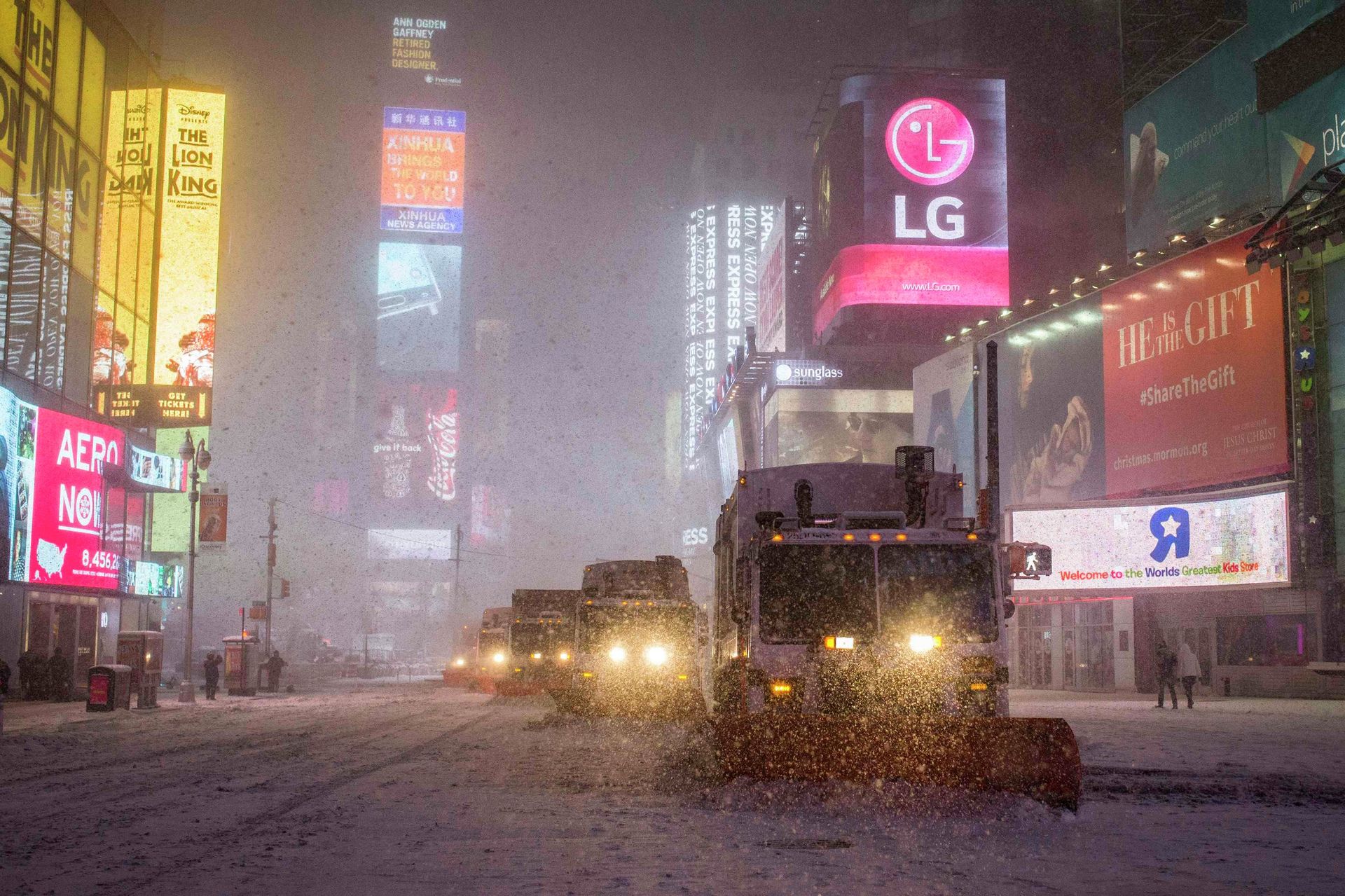 Snowstorm NYC - Sputnik International, 1920, 18.01.2022