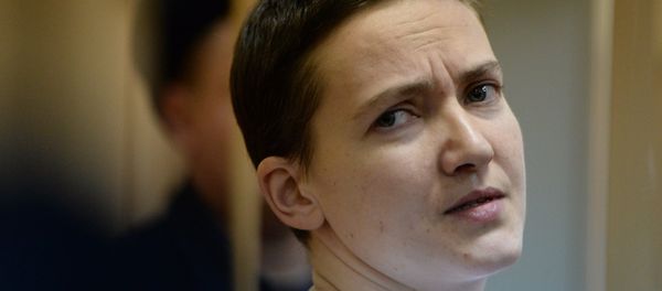 Ukrainian pilot Nadezhda Savchenko Ukrainian pilot Nadezhda Savchenko - Sputnik International