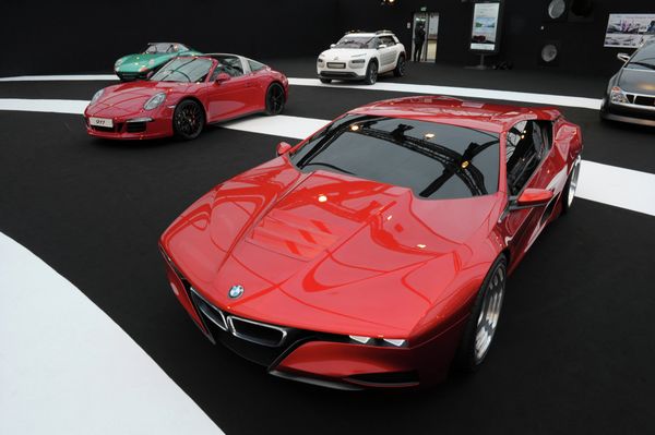 The M1 Hommage by German car manufacturer BMW is presented during the Concept Cars and Automobile Design exhibition in Paris - Sputnik International
