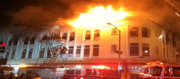 At least one person has died and four others have been hurt in a large building fire in San Francisco's Mission District, local media outlet Mission Local reported Thursday. At least one person has died and four others have been hurt in a large building fire in San Francisco's Mission District, local media outlet Mission Local reported Thursday. - Sputnik International