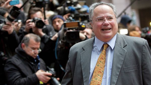 Nikos Kotzias Nikos Kotzias - Sputnik International