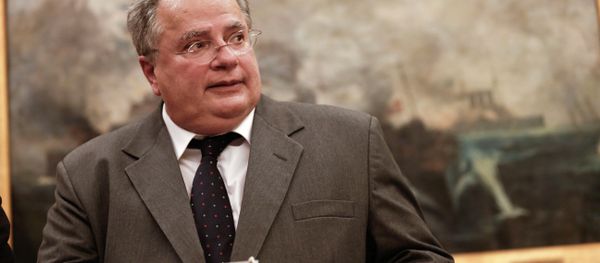 Greece's New Foreign Minister Nikos Kotzias Greece's New Foreign Minister Nikos Kotzias - Sputnik International