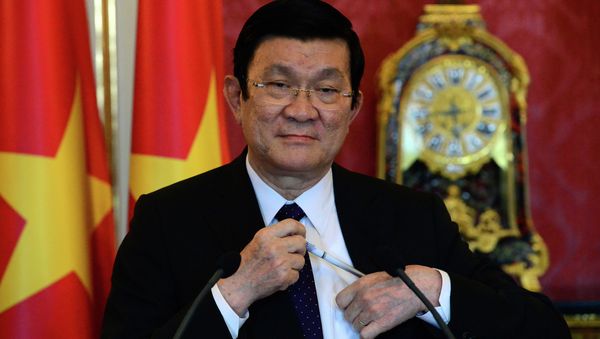Vietnamese President Truong Tan Sang Vietnamese President Truong Tan Sang - Sputnik International