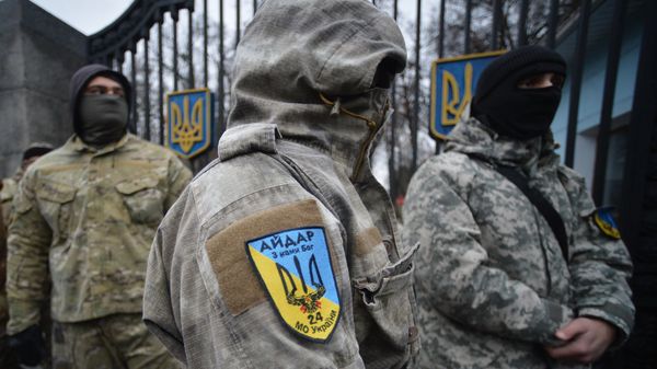 US antiwar activist Joe Iosbaker believes that US military assistance being provided to Ukraine will fall into the hands of extreme-right National Guard battalions operating in the east of the country. - Sputnik International