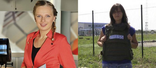 Life News journalists Elizaveta Khramtsova (Photo from vk.com/hramtsova_liza) and Natalia Kalysheva (Photo from Facebook page) Life News journalists Elizaveta Khramtsova (Photo from vk.com/hramtsova_liza) and Natalia Kalysheva (Photo from Facebook page) - Sputnik International